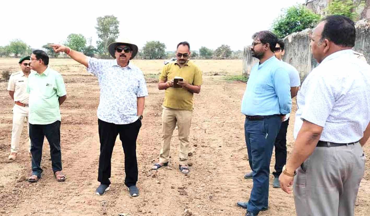 खंडवा में सीएम की सभा 4 को, वनमंत्री ने किया सभास्थल का अवलोकन