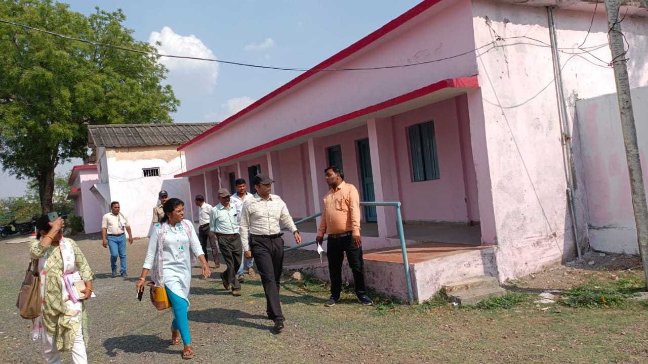 छिदगांवमेल में विकास कार्यों का जायजा लिया