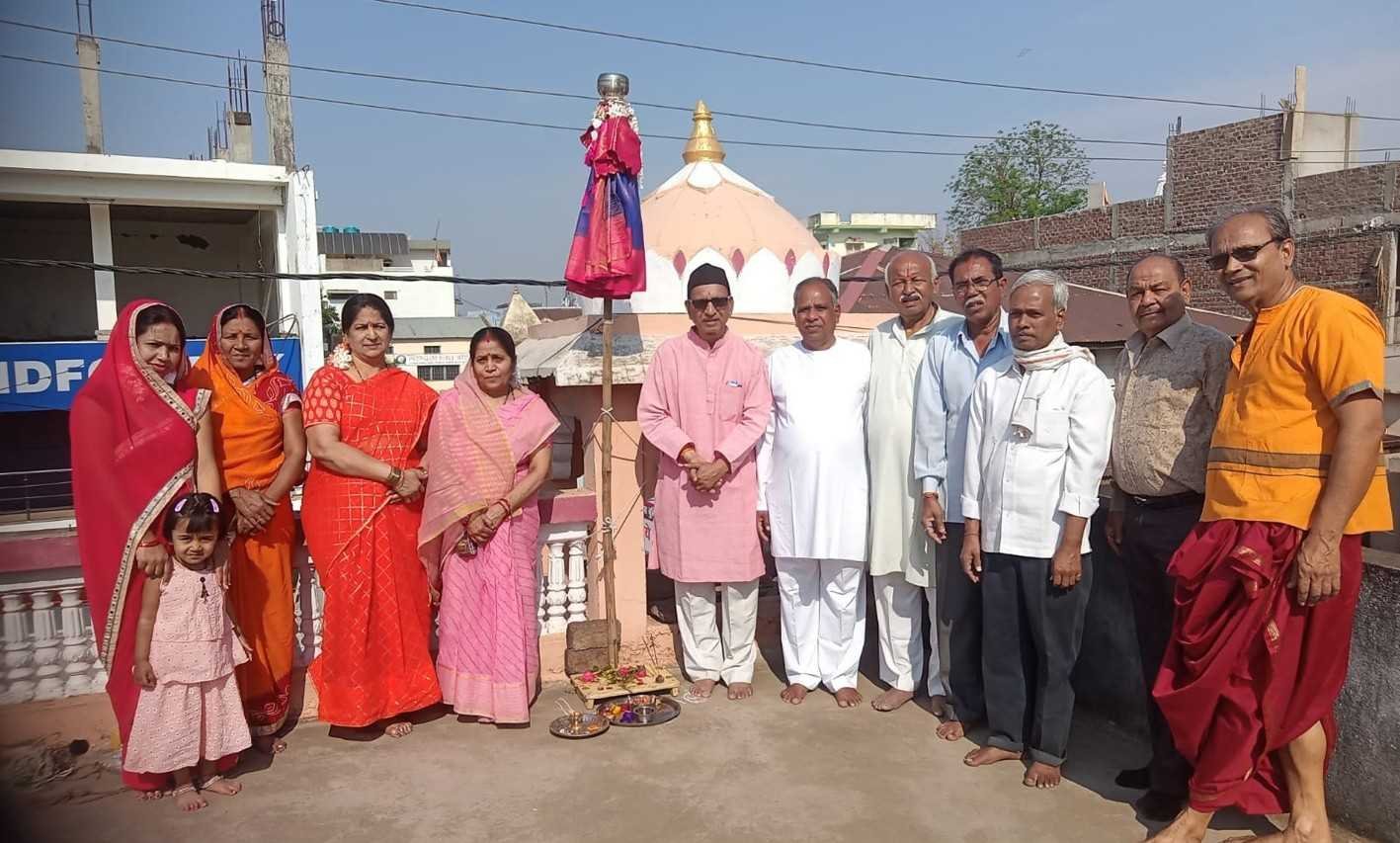 पट्टाभिराम मंदिर में शुरु हुआ श्रीराम जन्म उत्सव