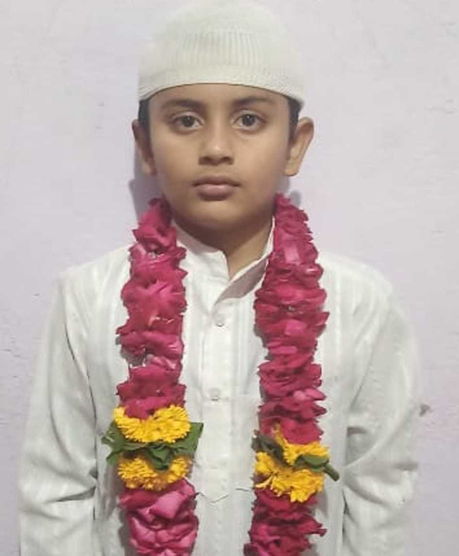 मासूम बालक ने रोजा रखकर की इवादत