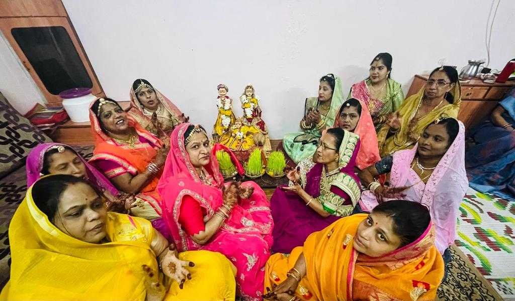 भक्तिभाव के साथ गणगौर का समापन …..