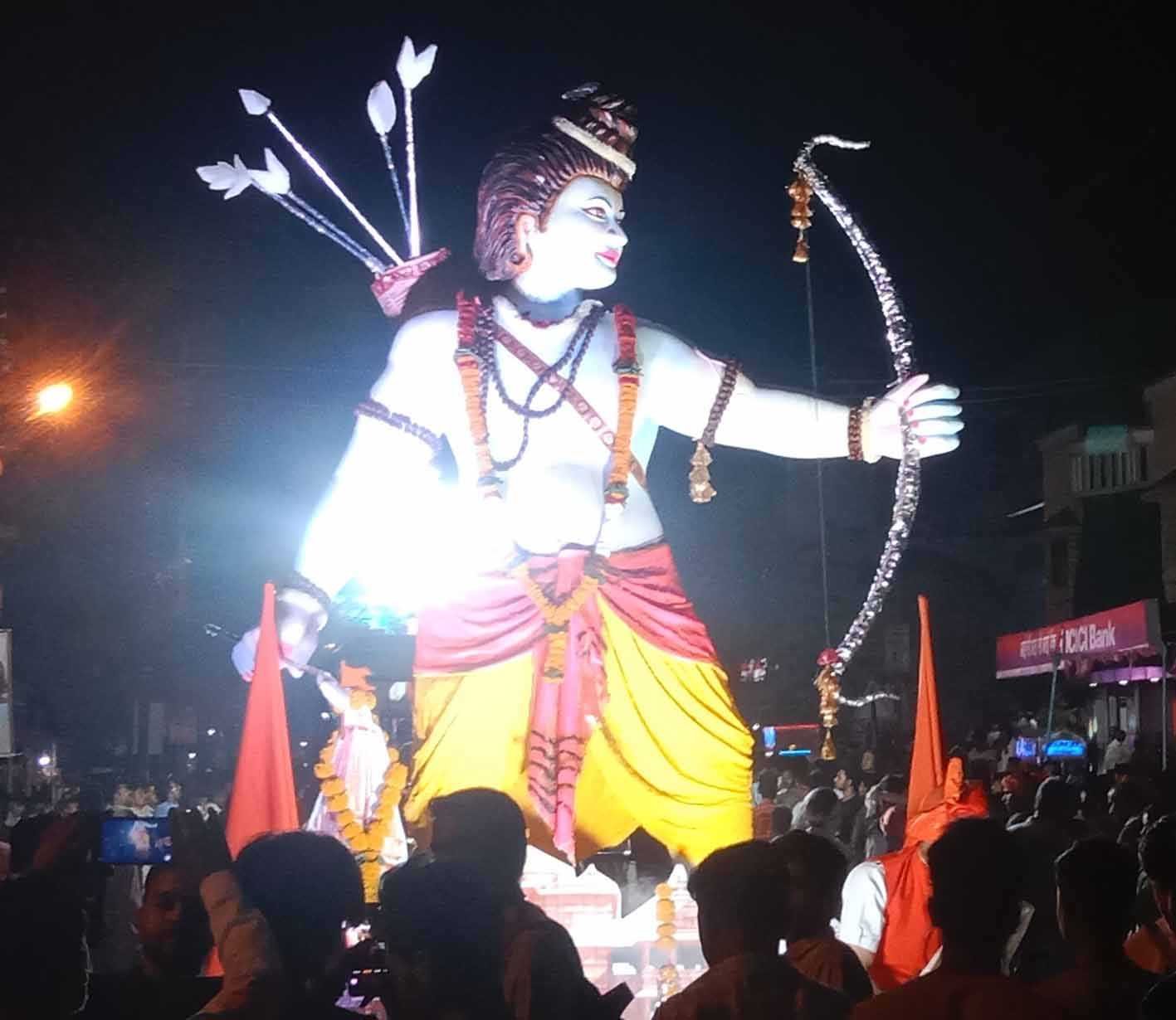 इधर, रामभक्ति में डूबा पूरा शहर