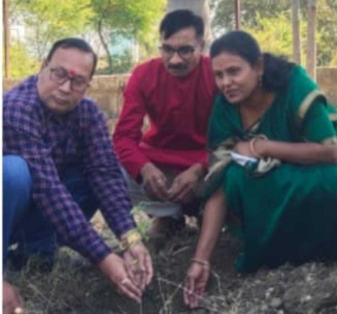 मुख्यमंत्री के जन्मोत्सव को वृक्षारोपण कर मनाया धूमधाम से नगर परिषद अध्यक्ष उपाध्यक्ष एवं पार्षद गणों सहित कर्मचारियों ने किया वृक्षारोपण