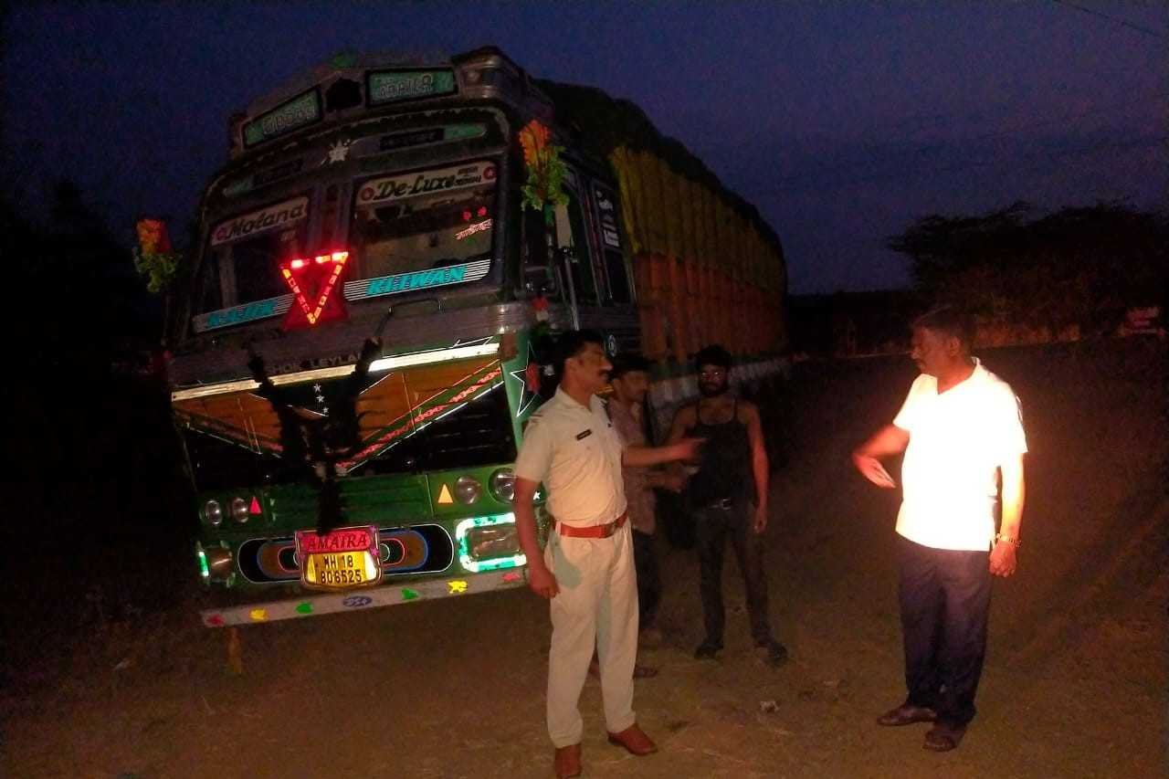 राशन माफियाओ पर खरगोन पुलिस की बड़ी कार्यवाही