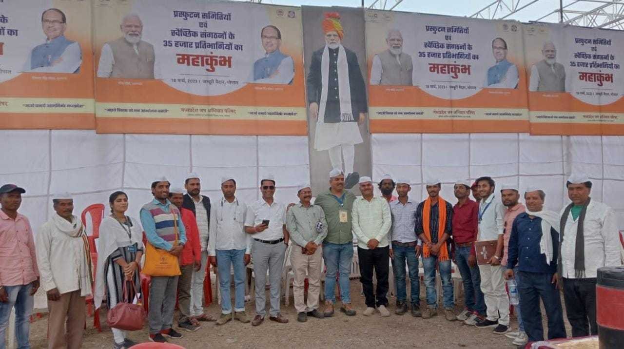 आठनेर के ढाई सैकडा लोगों ने किया प्रस्फुटन समितियों एवं स्वैच्छिक संगठनों के महाकुंभ में प्रतिनिधित्व