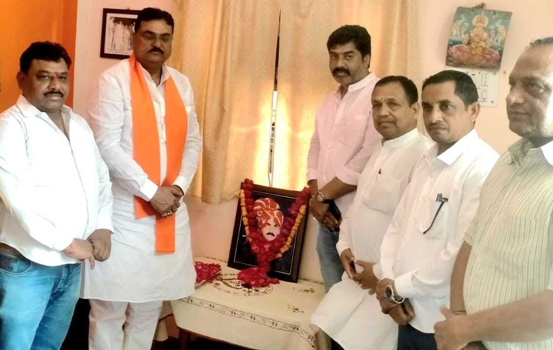 आज प्रदेश कृषि मंत्री कमल पटेल का हुआ नगर आगमन 
