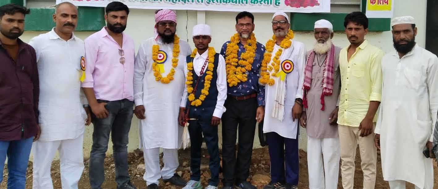 रिमझिम बारिश के बीच हुए निकाह  
