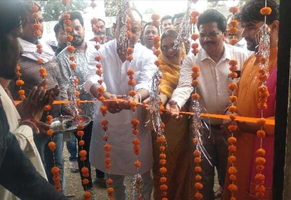 गौशाला का किया लोकार्पण