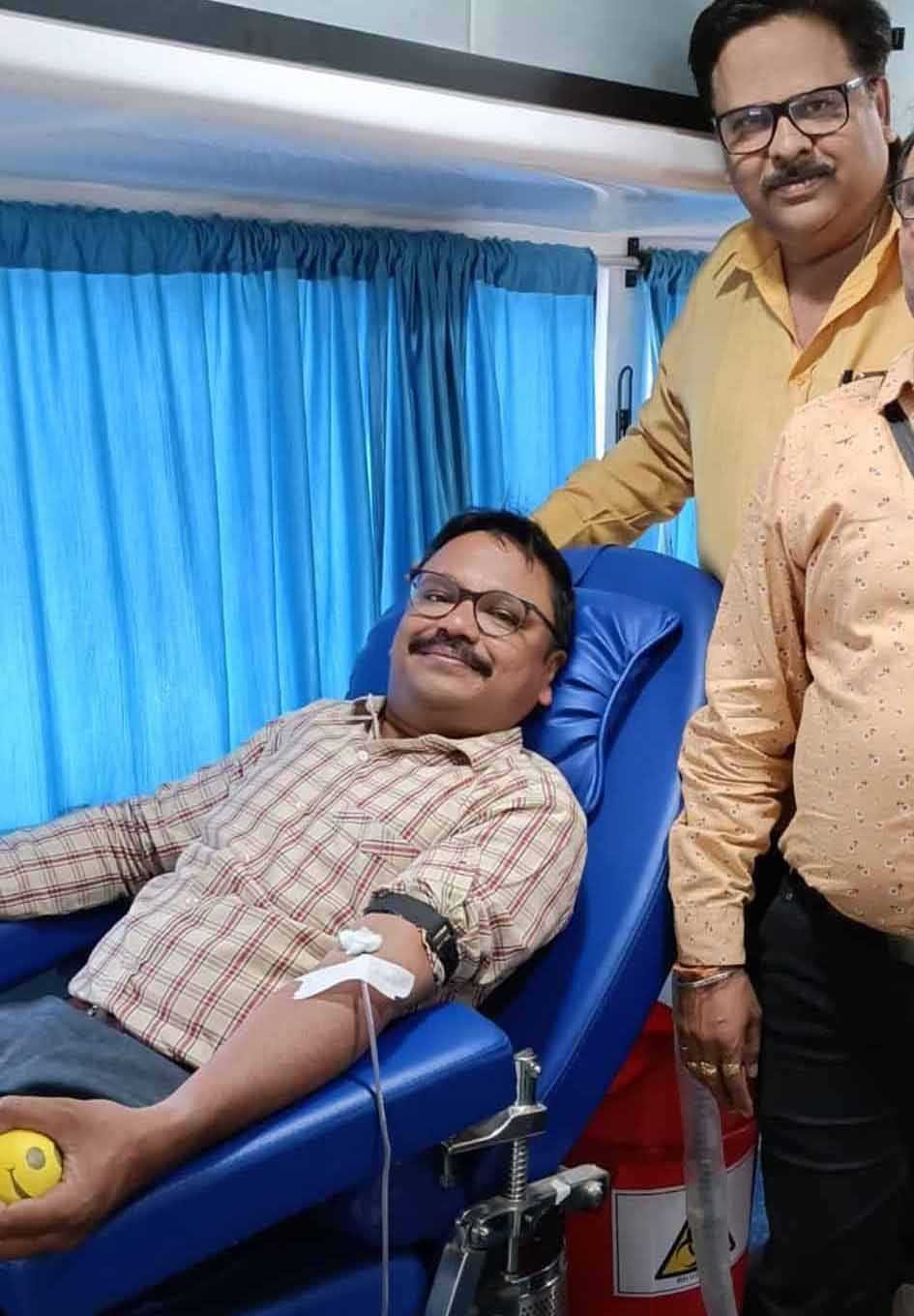 शिविर में 40 यूनिट हुआ रक्तदान