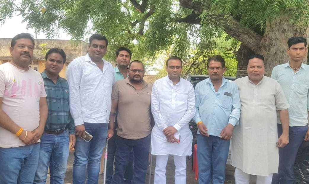 निमंत्रण नही मिलने से भाजपा ने सीवरेज प्लांट के भूमिपूजन समारोह का किया विरोध 