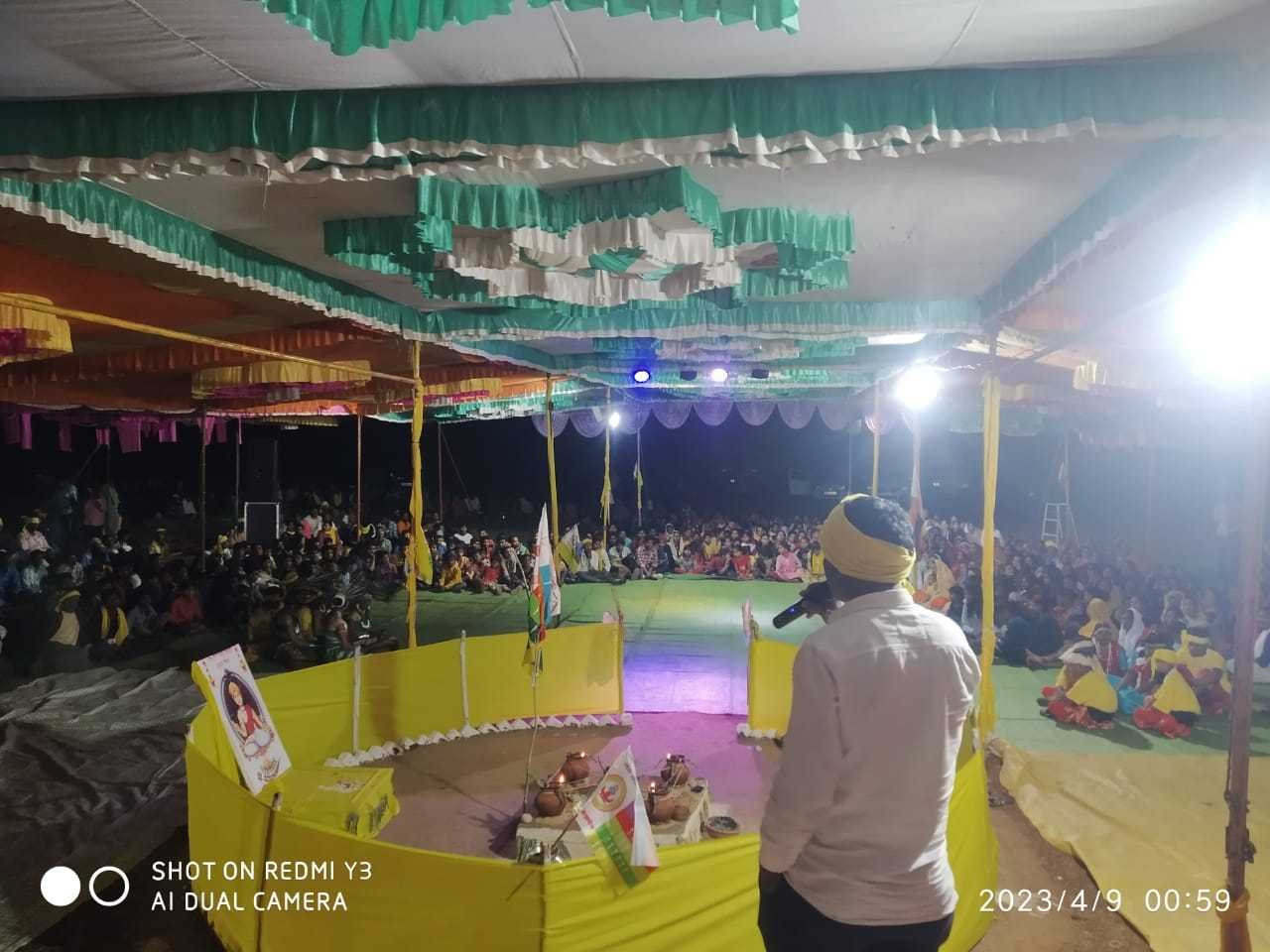 कोया पूनम दर्शन करने पहुंचे जिला पंचायत सदस्य 