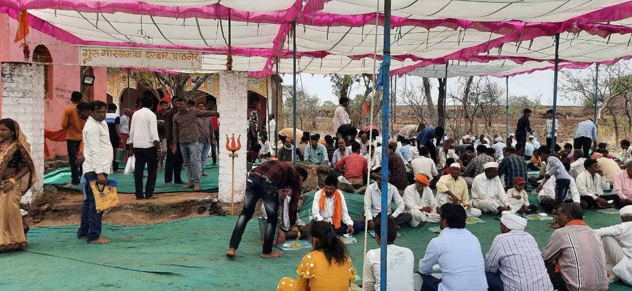 वैशाख नवमी पर गोरखनाथ मंदिर में हुआ भंडारा