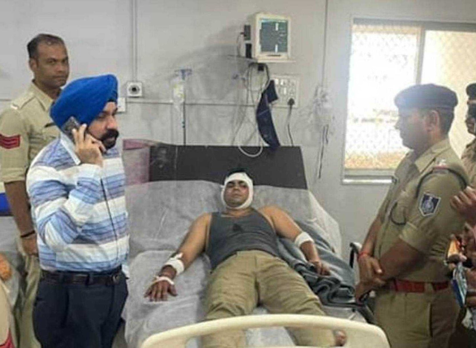 पुलिस ने जान पर खेलकर चेन स्नेचिंग के आरोपी को धर-दबोचा