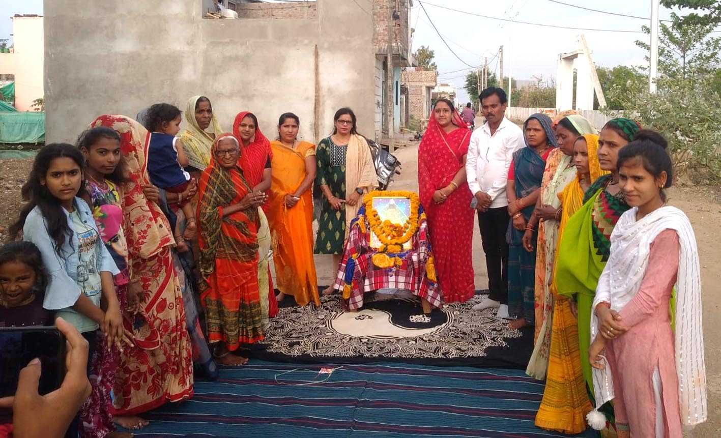 महिला कांग्रेस सेवादल ने मनाई बुद्ध जयंती