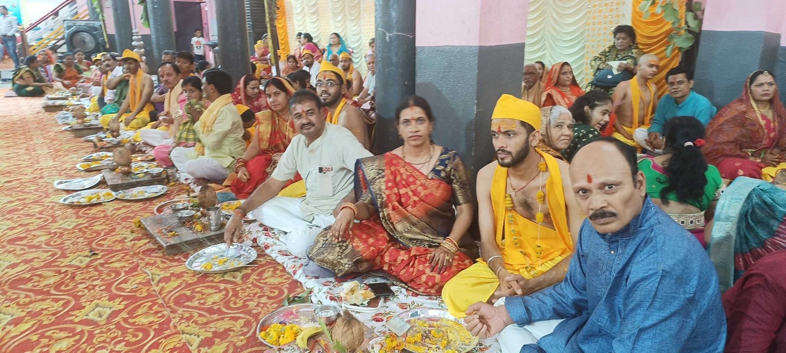नार्मदीय ब्राह्मण धर्मशाला में हुआ उपनयन संस्कार,