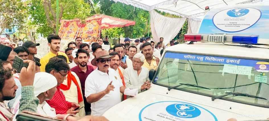 चारखेड़ा में पशु एम्बुलेंस के शुभारंभ पर बोले मंत्री शाह