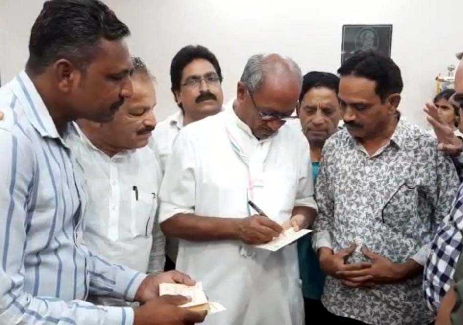 दिग्विजय सिंह ने जनमंच की मुहिम का किया समर्थन