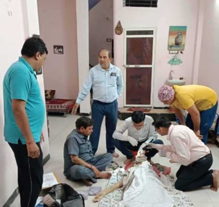 पूर्व सैनिक विमलचंद जैन के निधन उपरांत नेत्रदान