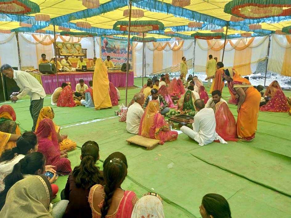 जामली में पंचकुण्डीय गायत्री महायज्ञ का आयोजन