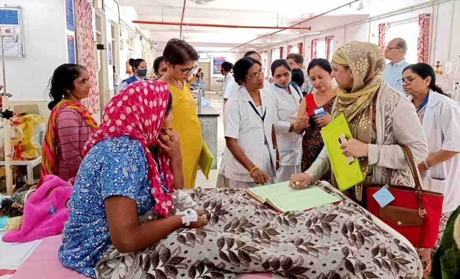 जिला चिकित्सालय के मेटरनिटी ओ.टी. को प्राप्त हुआ राज्य स्तरीय लक्ष्य सर्टिफिकेशन