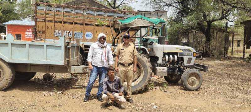 अवैध उत्खनन एवं परिवहन के खिलाफ कार्रवाई निरंतर जारी
