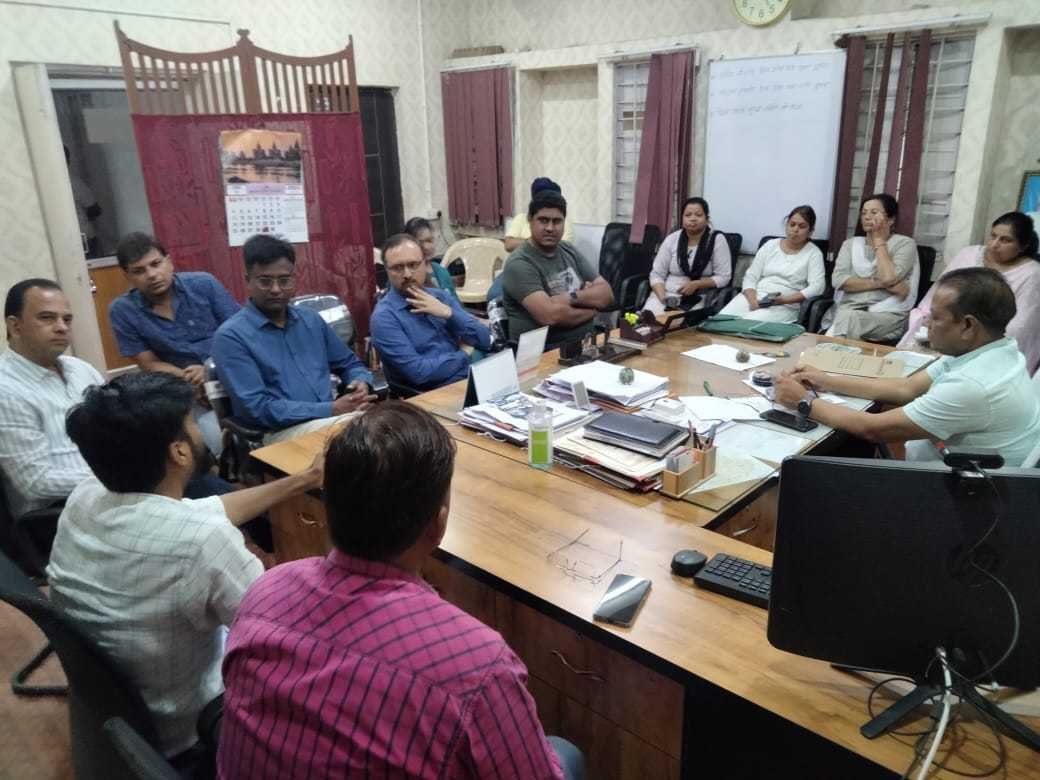 मुख्यमंत्री सीखो कमाओ योजना संबंधी बैठक सह प्रशिक्षण का आयोजन