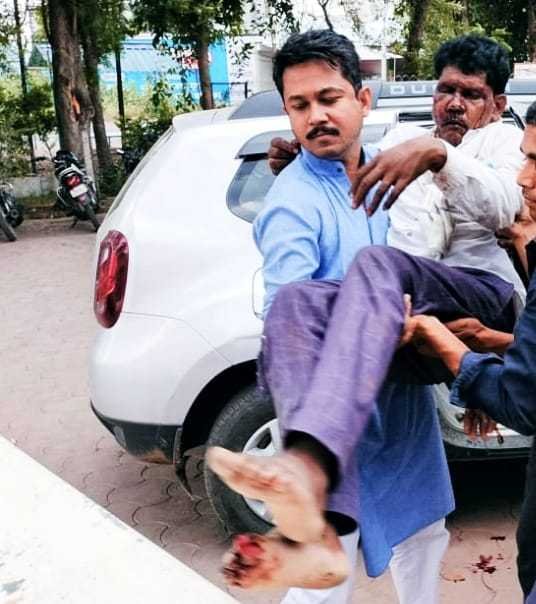 मानवता का परिचय देकर घायलों को अस्पताल भेजा