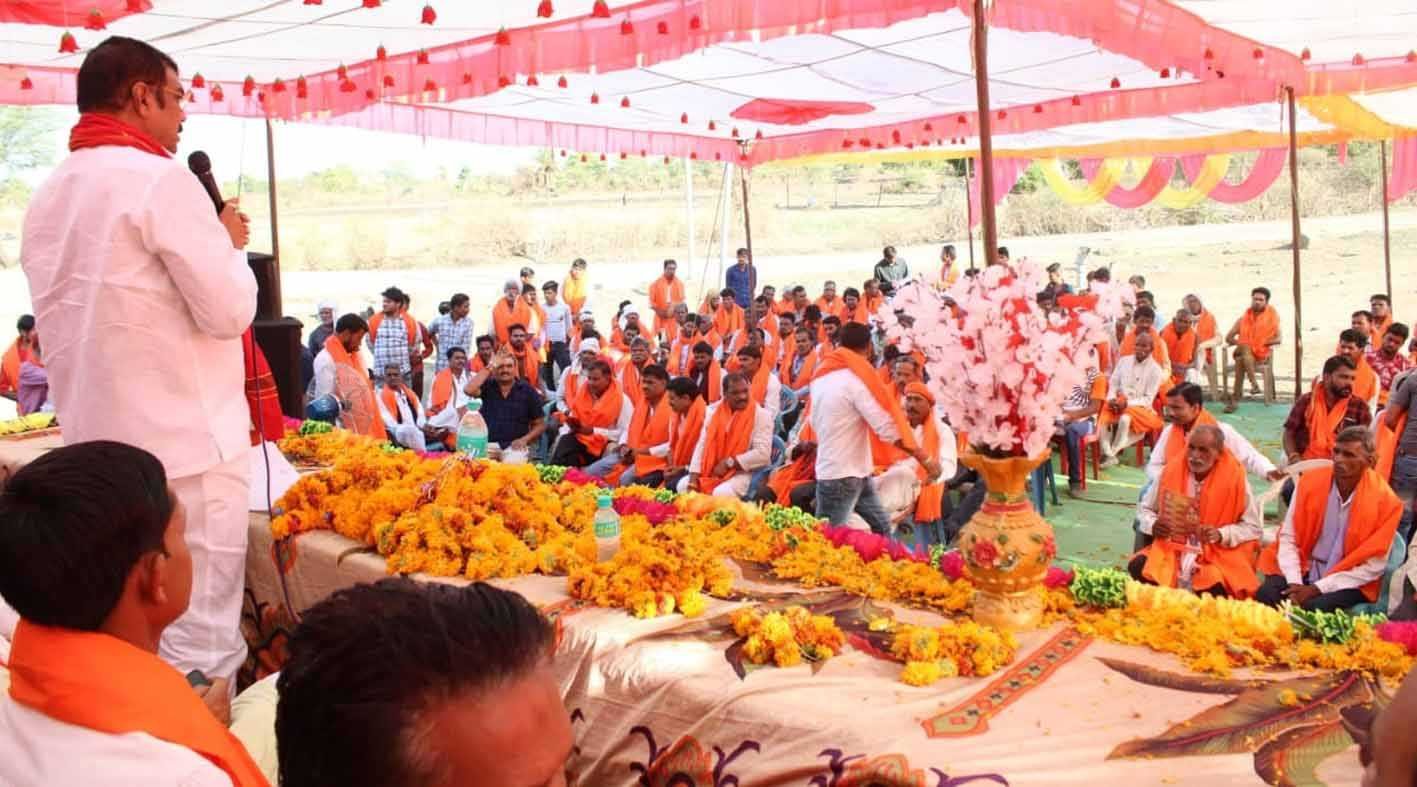 शक्ति केंद्र की बैठक में शामिल हुए राजस्व एवं परिवहन मंत्री