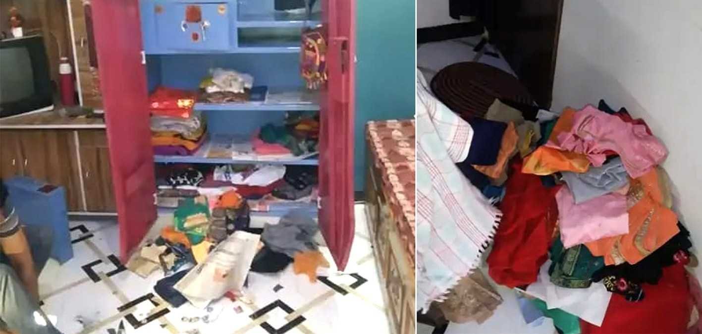 व्यापारी के सूने मकान का ताला तोड़ लाखों के जेवरात व नगदी ले गए बदमाश