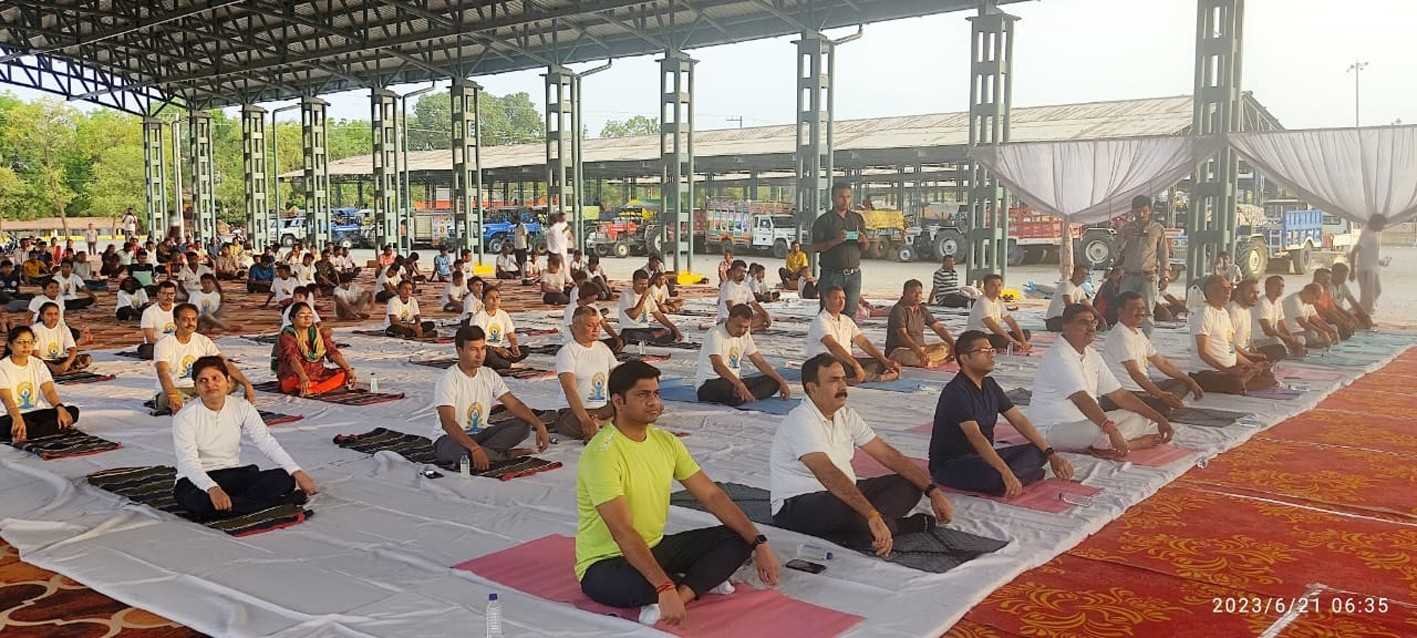 अंतराष्ट्रीय योग दिवस…..