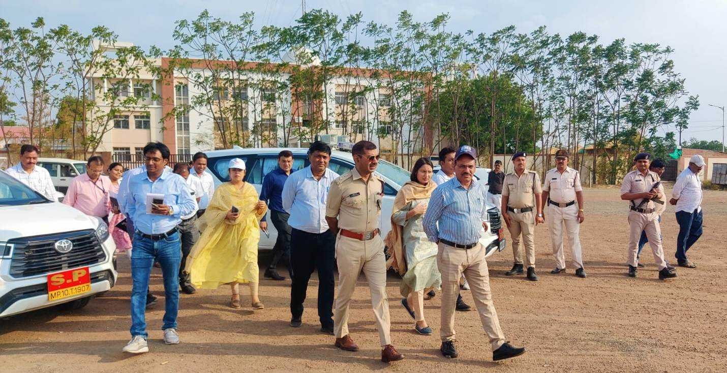 मुख्यमंत्री आगमन की तैयारियां हुई प्रारम्भ