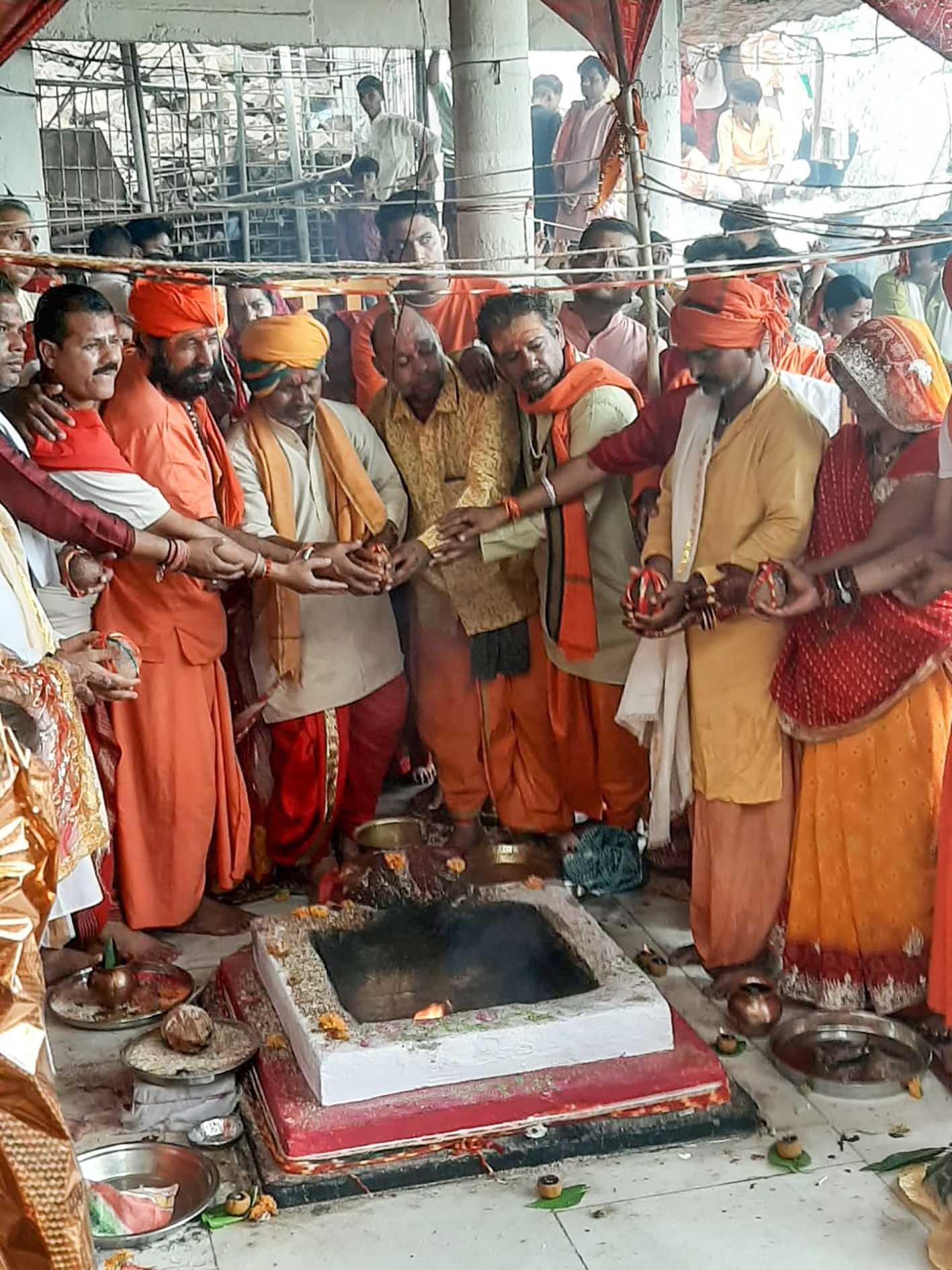 पूर्णाहूति के साथ चण्डी महायज्ञ का समापन