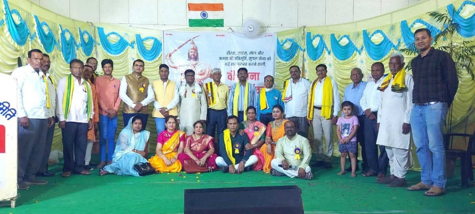 वीरांगना रानी दुर्गावती का 459वां बलिदान दिवस गोंड समाज महासभा ने मनाया