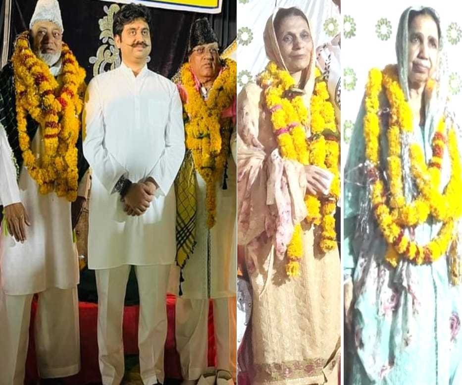 वतन से मोहब्बत, भाईचारा, अमन शांति की दुआओं के साथ हज यात्रियों किया गया स्वागत