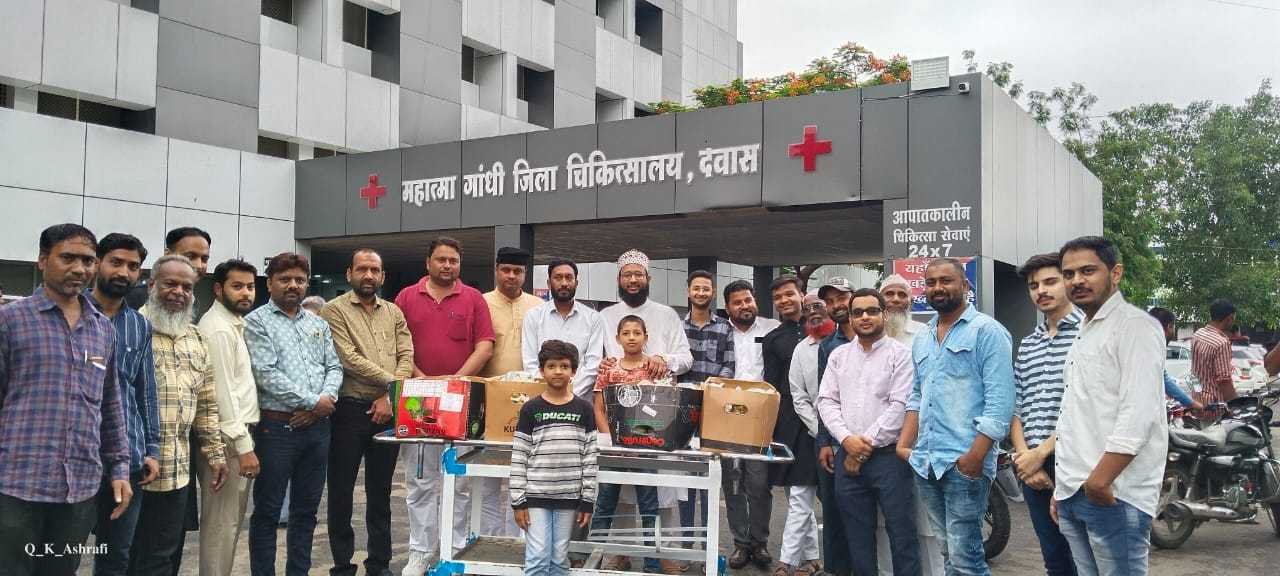 काजी निसार अहमद साहब की बरसी पर दिन भर हुए सेवा कार्य
