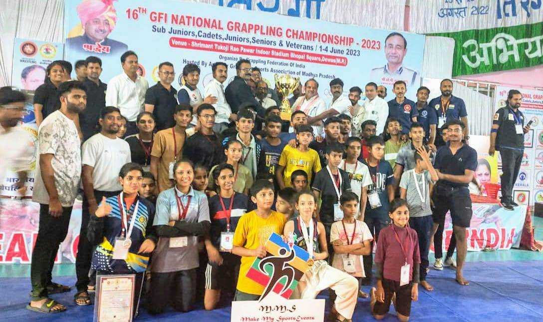 16वीं राष्ट्रीय ग्रेपलिंग स्पर्धा का समापन, मप्र 40 स्वर्ण, 33 रजत एवं 44 कांस्य पदक के साथ रहा द्वितीय स्थान पर