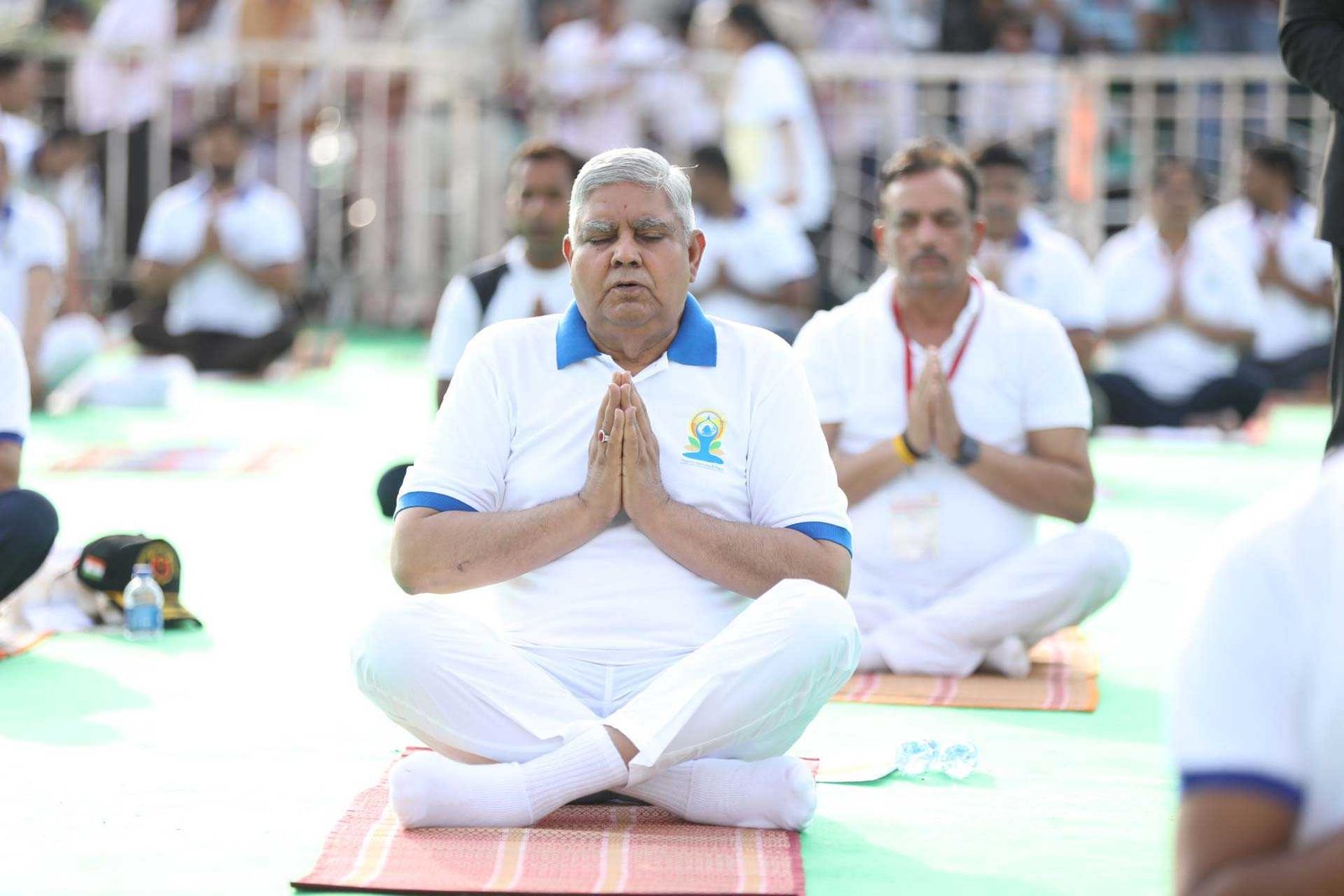 योग आज वैश्विक पर्व बन गया है: उपराष्ट्रपति जगदीप धनखड़