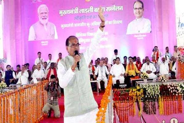 मुख्यमंत्री लाड़ली बहना सम्मेलन में मुख्यमंत्री ने किया लाड़ली परिवार से संवाद
