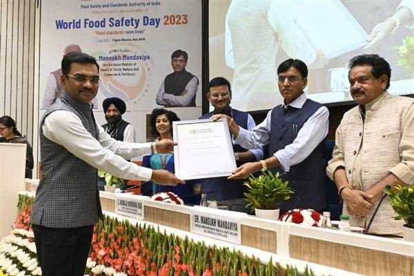 ईट राइट चेलेंज प्रतियोगिता में भोपाल ने दूसरा और ग्वालियर को मिला पाँचवां स्थान प्राप्त किया