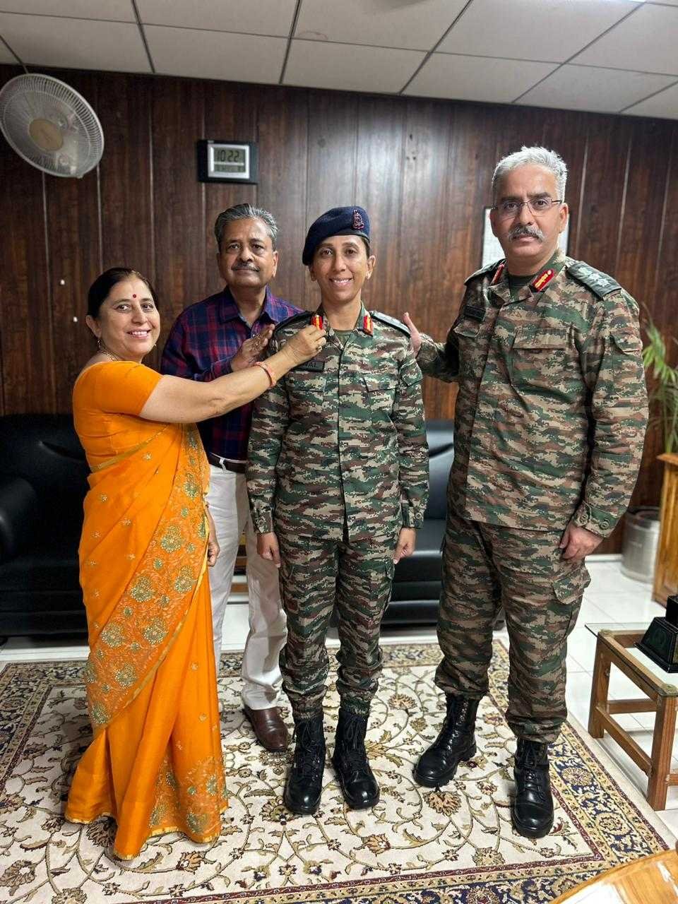 मीनल चौहान ने आर्मी में कर्नल बन खण्डवा को किया गौरवान्वित