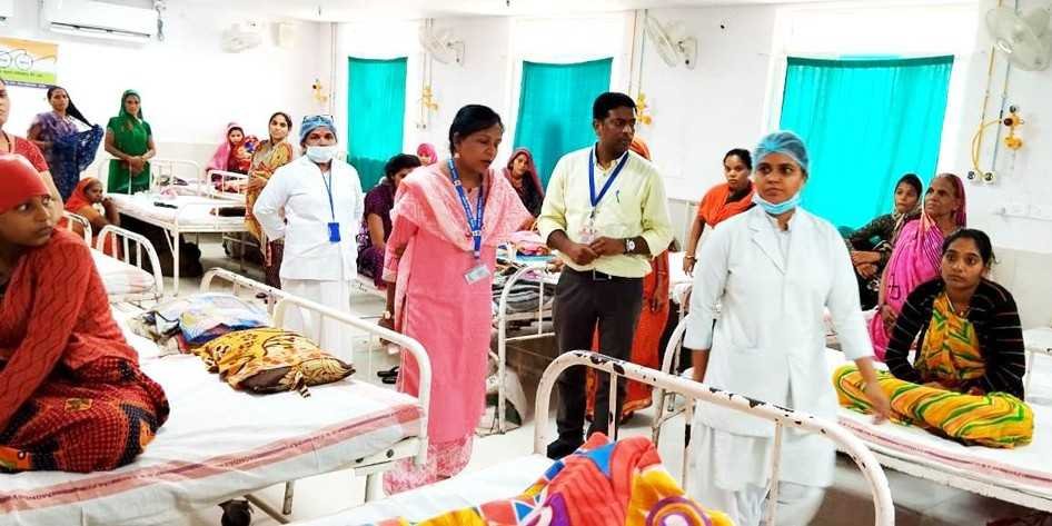 जिला चिकित्सालय का देवास की टीम ने किया निरीक्षण