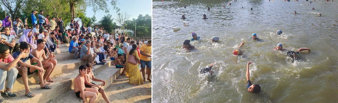 तैराकी प्रतियोगिता के विजेता आज होंगे सम्मानित