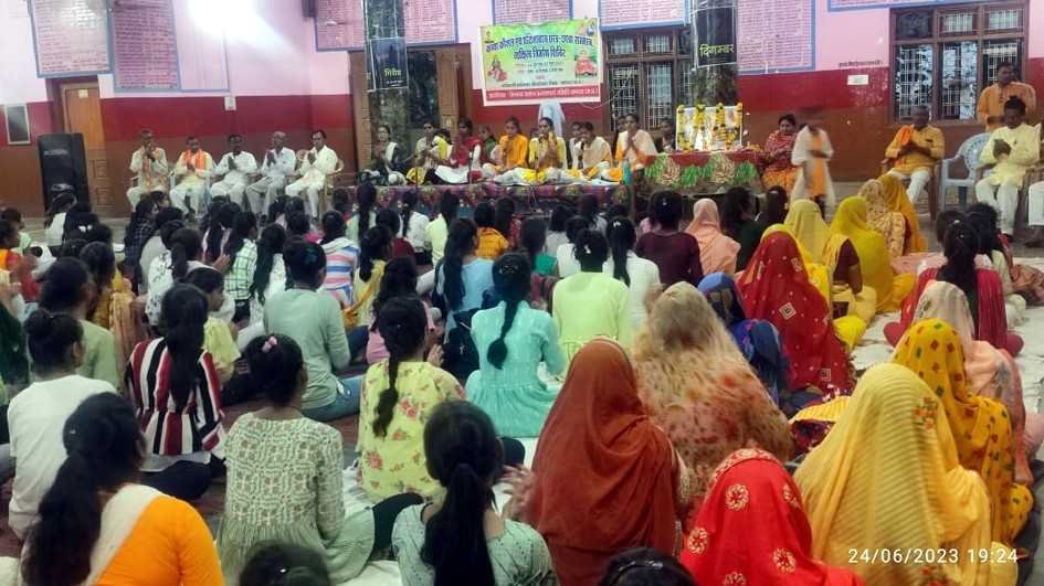 कन्या कौशल एवं प्रतिभावान विद्यार्थियों के शिविर का आयोजन