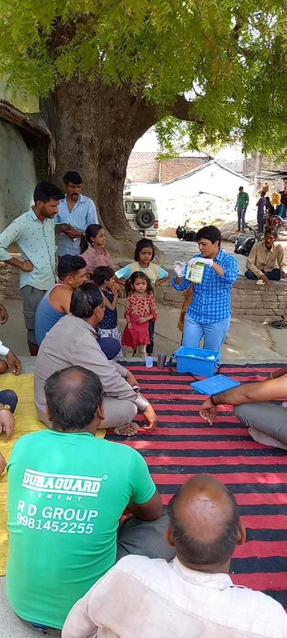 गांव में 01 करोड 14 लाख 03 हजार रूपये से अधिक की लागत से उच्चस्तरीय टंकी एवं जल  वितरण नेटवर्क का किया निर्माण
