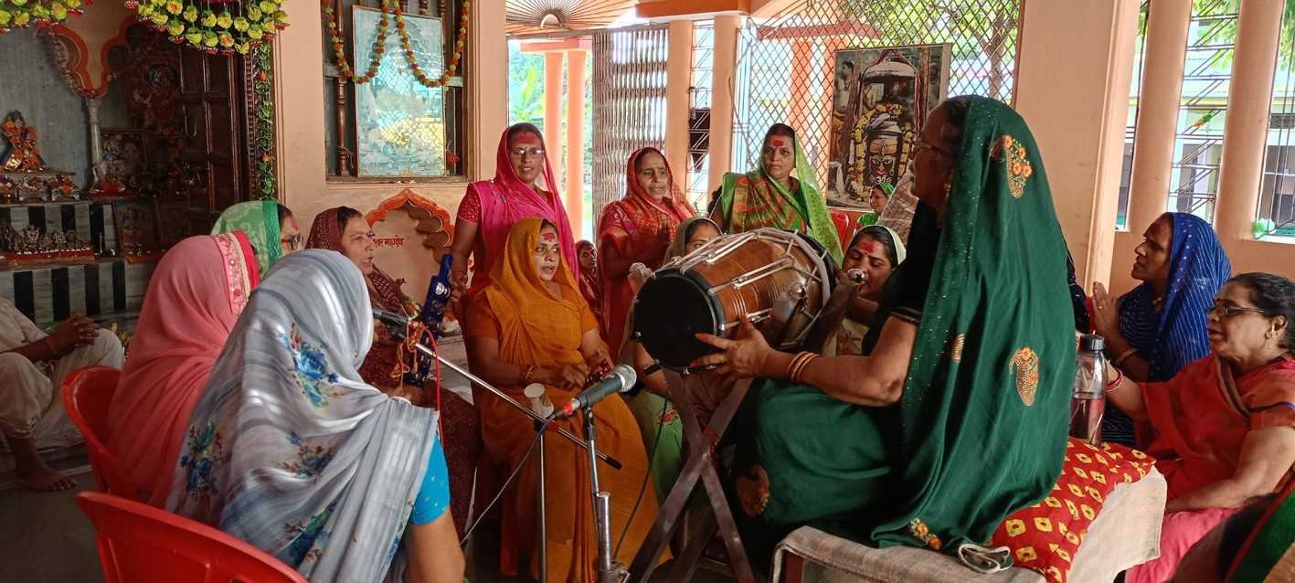 श्रीराम मंदिर में हुआ रामसत्ता का आयोजन