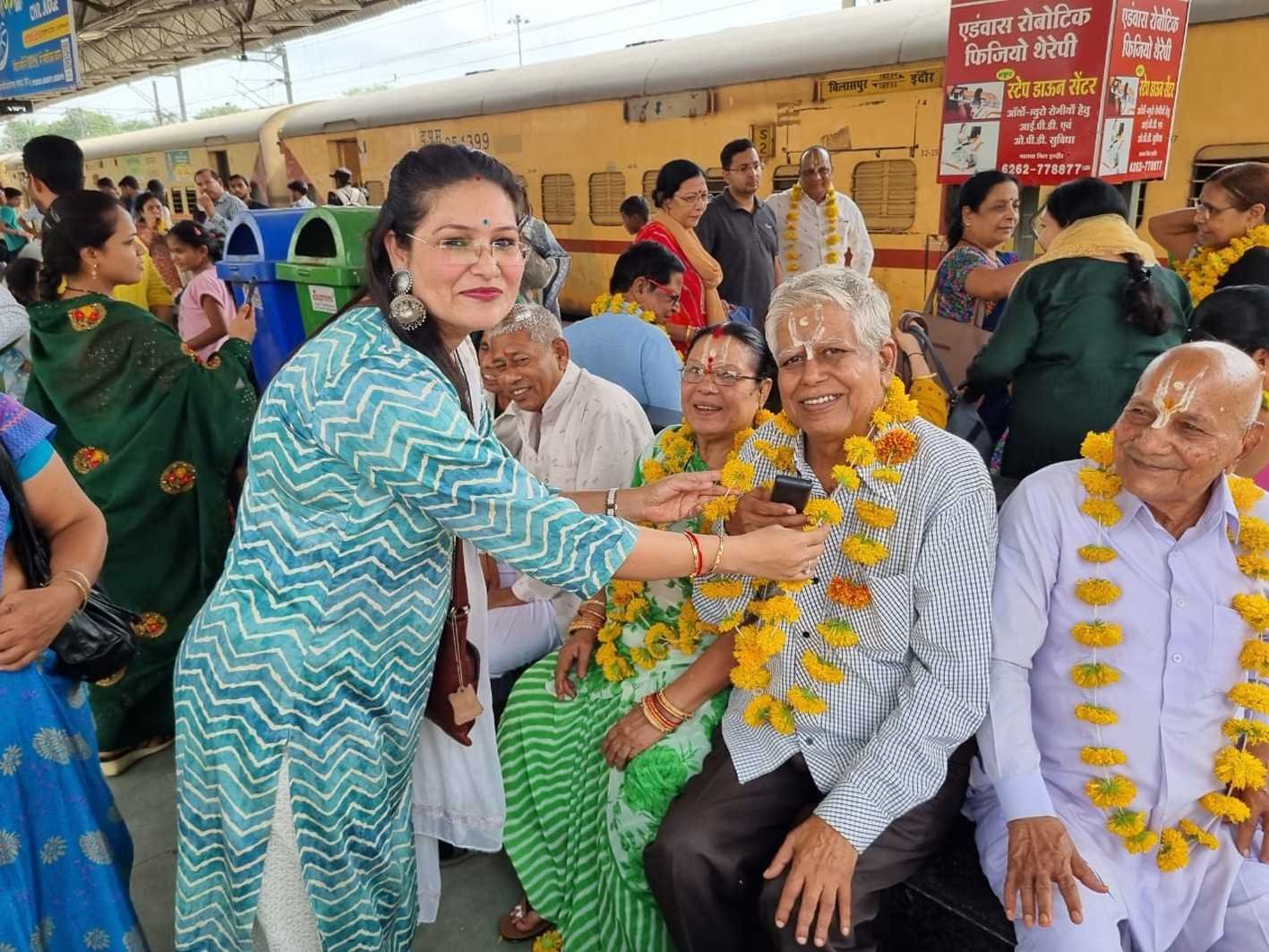 जगन्नाथ पुरी के लिए तीर्थयात्रियों ने किया प्रस्थान