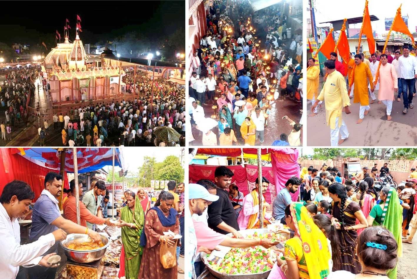शहर में गुरु पूर्णिमा का छाया उल्लास, दूर-दूर से भक्त पहुंचे दादा दरबार    