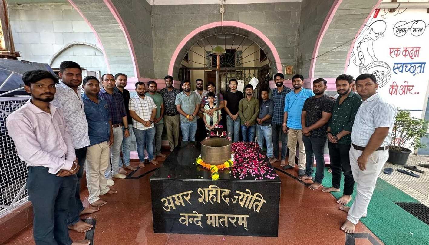 भाजयुमो ने मनाया कारगिल विजय दिवस