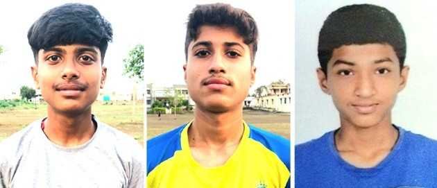तीन खिलाड़ियों का राज्य स्तरीय मप्र 17 यूथ फुटबॉल चैम्पियनशिप में हुआ चयन  