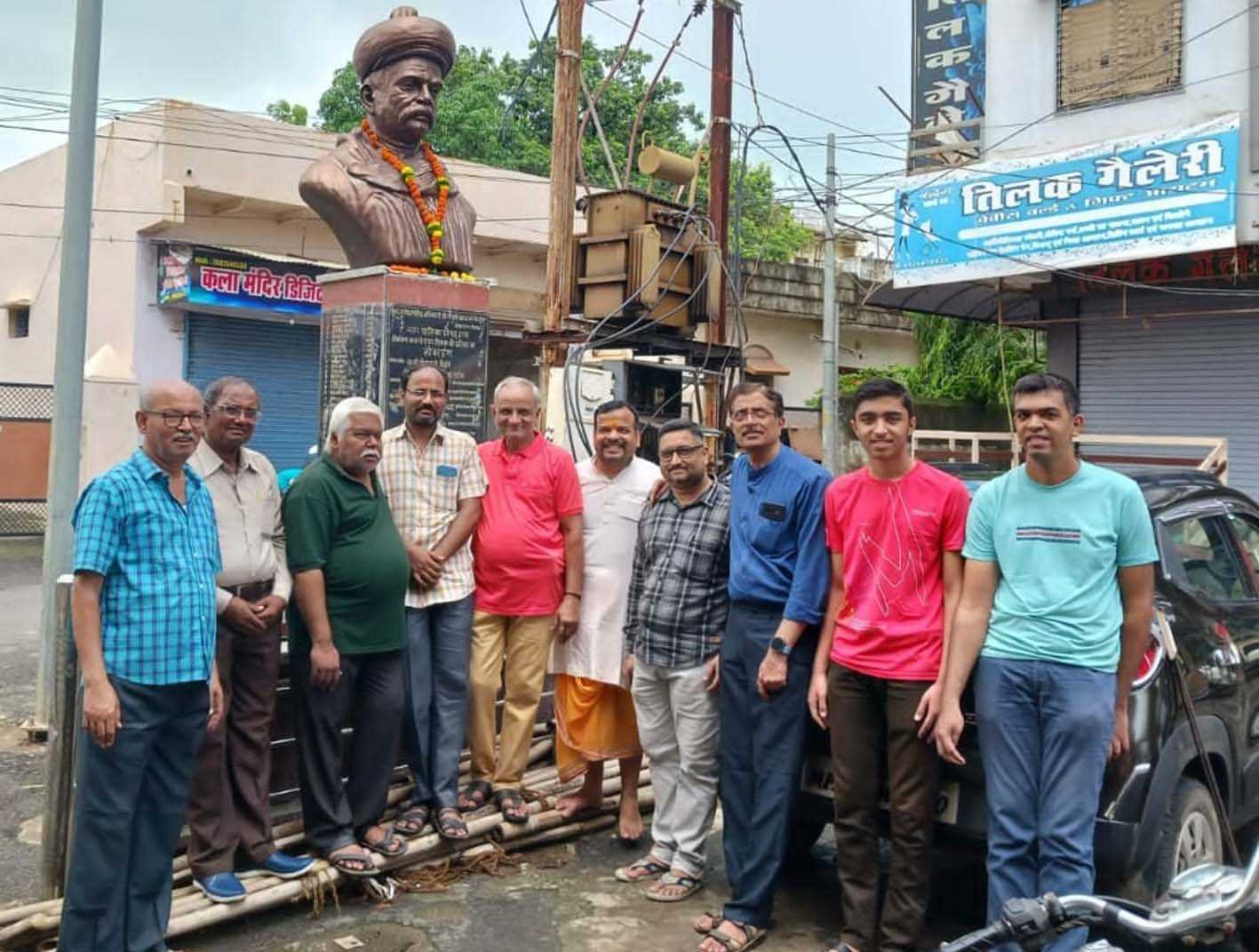 लोकमान्य तिलक को याद किया